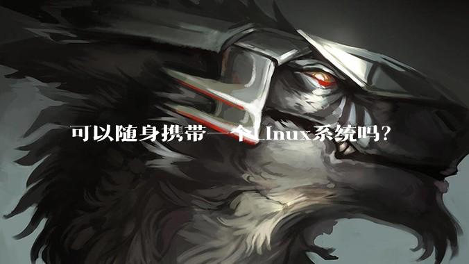 可以随身携带一个Linux系统吗？